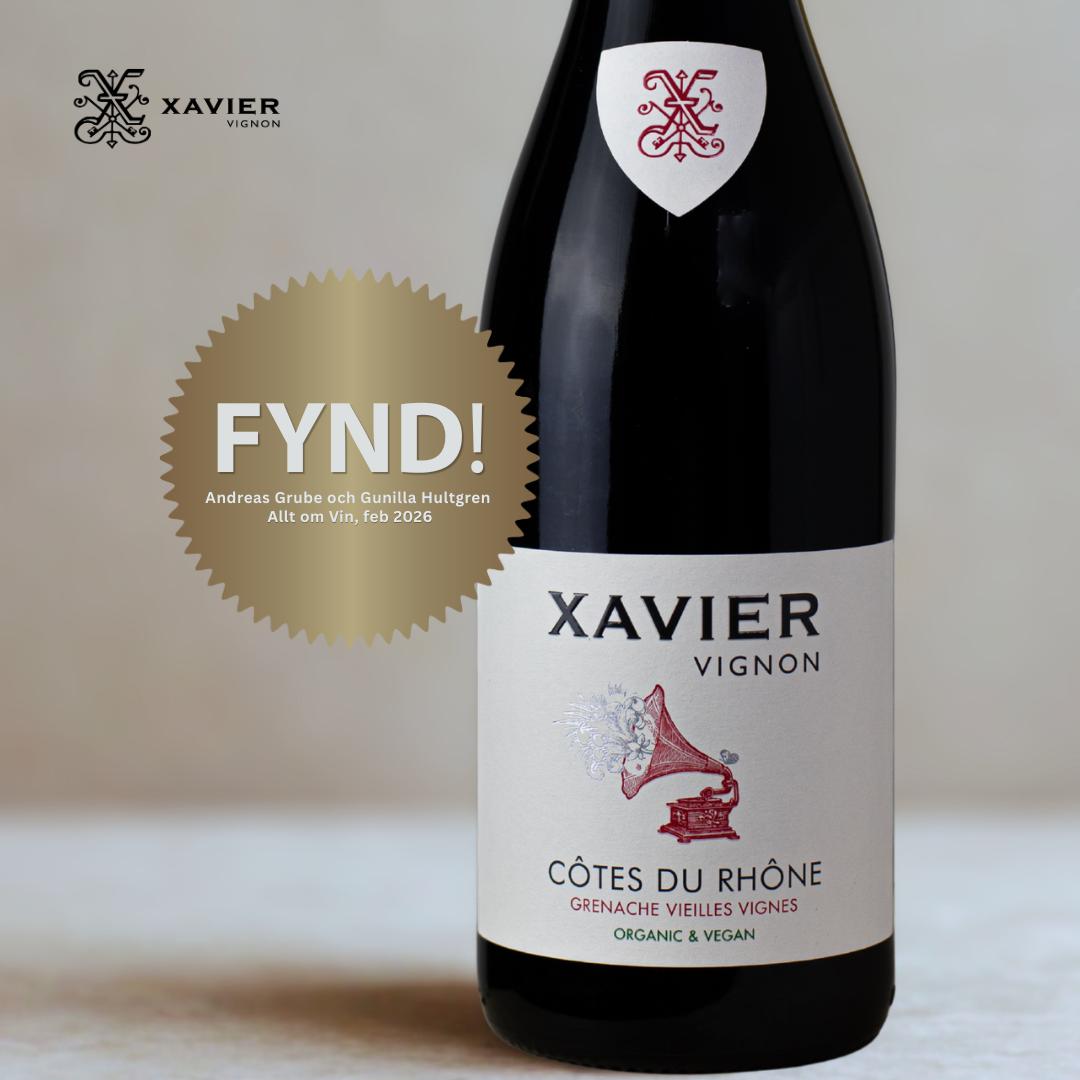 Xavier Vignon Côtes-du-Rhône Grenache Vieilles Vignes Organic